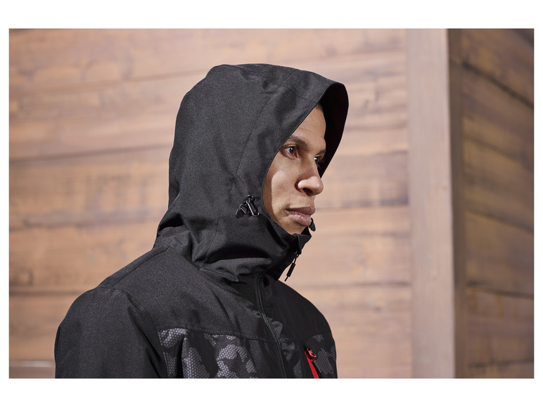 CRIVIT Herren Skijacke mit verstellbarem Schneefang