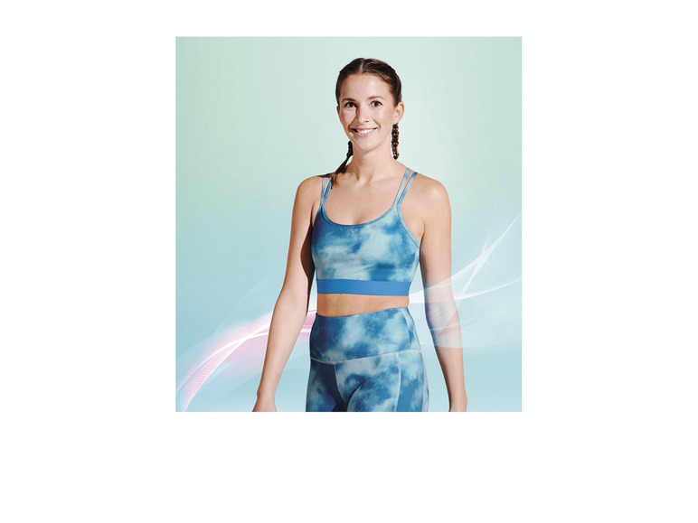 CRIVIT Damen Sport-Bustier, Light Level, kühlend