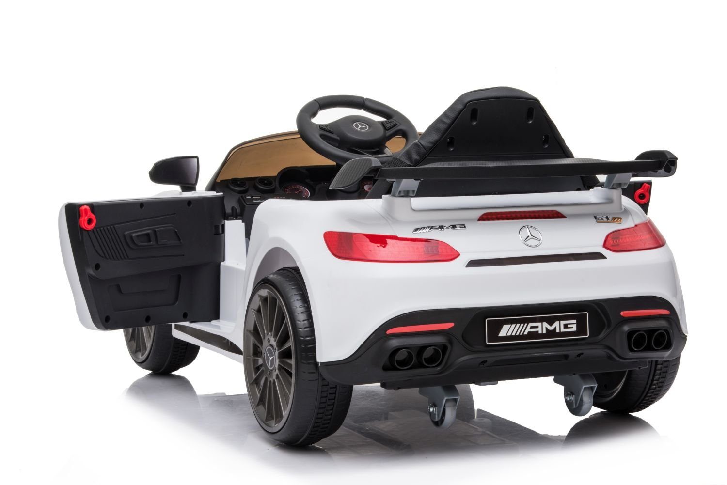 Toys Store Elektro-Kinderauto Mercedes Gtr Amg Kinder Elektro Auto Kinderfahrzeug Sportwagen, Belastbarkeit 35 kg