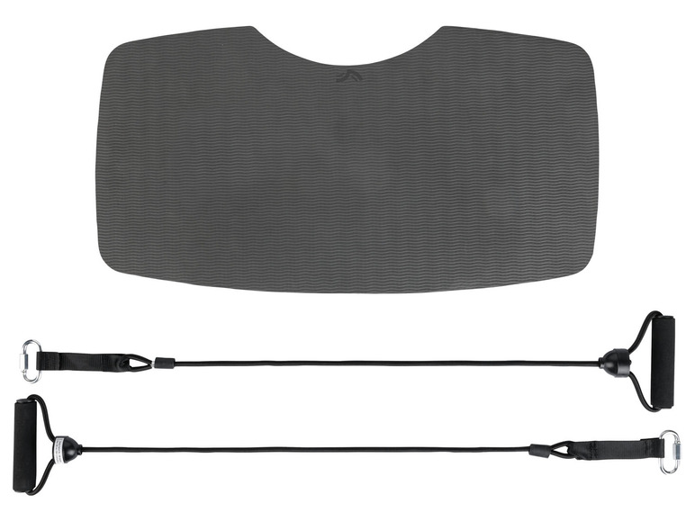 CRIVIT Vibrationsboard, mit Griffen und Expander