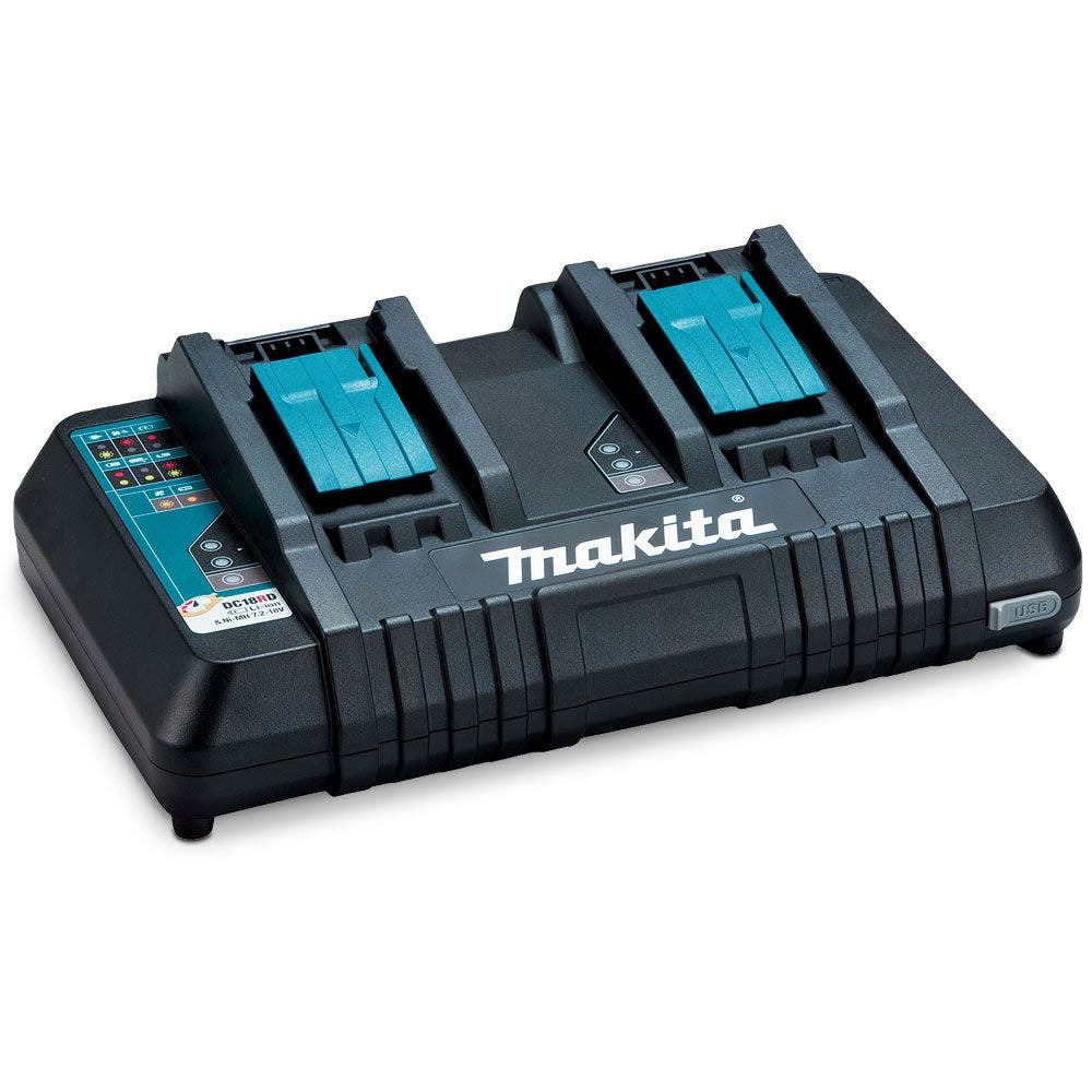 MAKITA 18V Brushless 2 Piece 2 x 5.0Ah Combo Kit DLX2455TX1