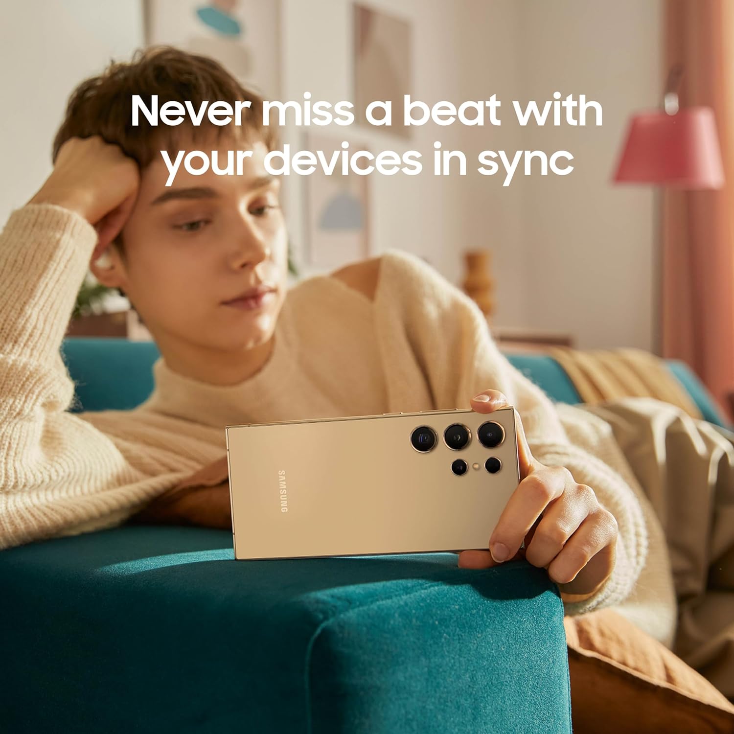 SAMSUNG Galaxy S24 Ultra Cell Phone, 256GB AI Smartphone, Unlocked Android, 200MP, 100x Zoom Cameras, Long Battery Life, S Pen