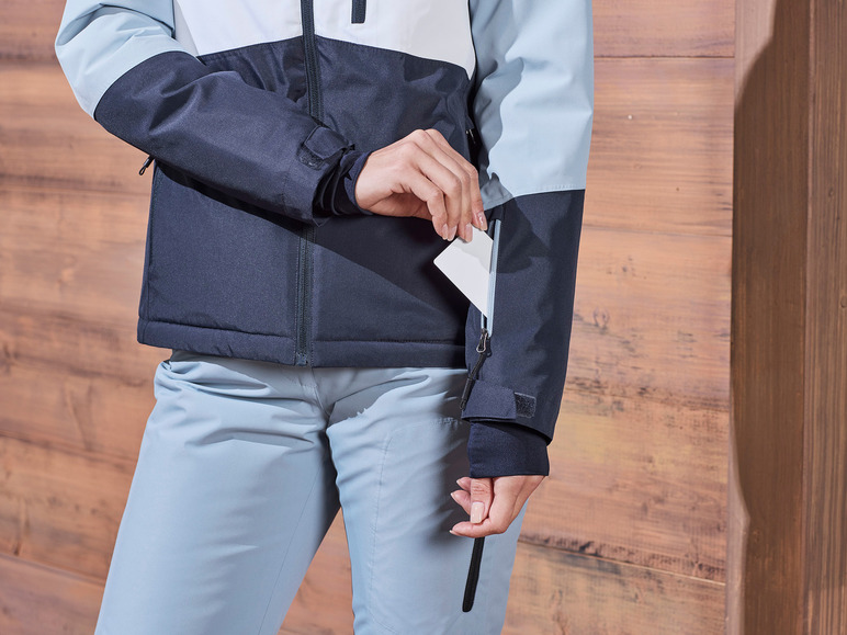 CRIVIT Damen Skijacke, wasserabweisendes Obermaterial