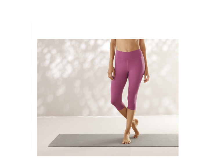 CRIVIT Damen Funktionscapri, Schlüsseltasche im Bund