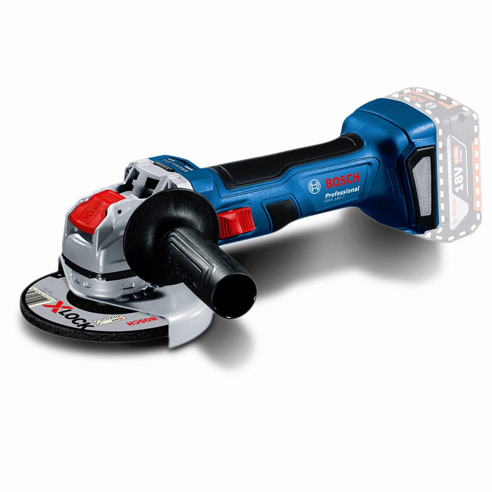 BOSCH 18V X-LOCK Angle Grinder GWX 18V-7 Skin 0.601.9J8.501