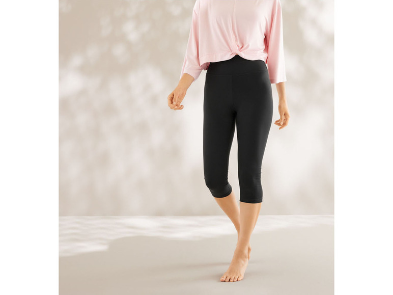 CRIVIT Damen Funktionscapri, mit integrierter Schlüsseltasche im Bund