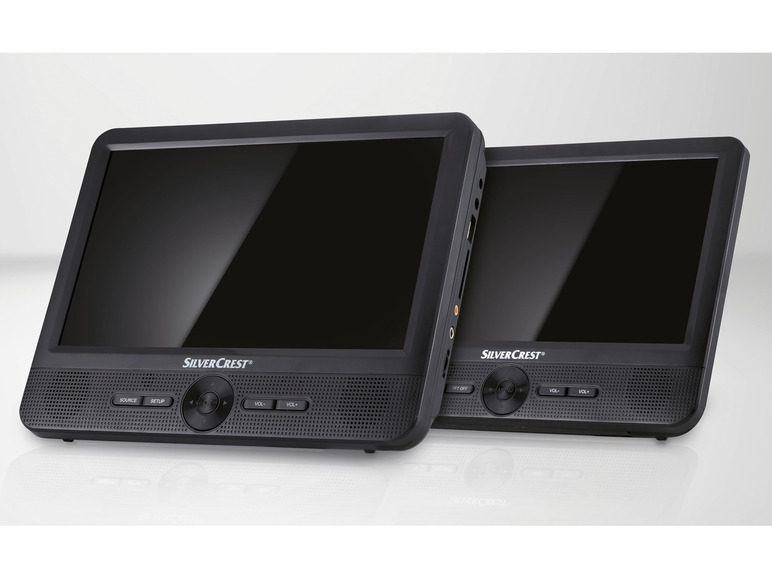 SILVERCREST® Tragbarer DVD-Player »SPDP 18 A1«, mit 2 Bildschirmen
