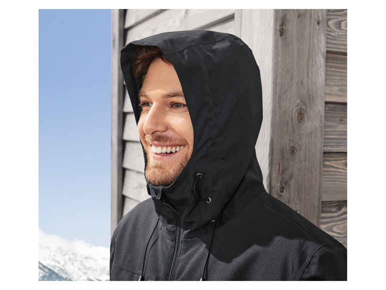 CRIVIT Herren Skijacke, wind- und wasserdicht