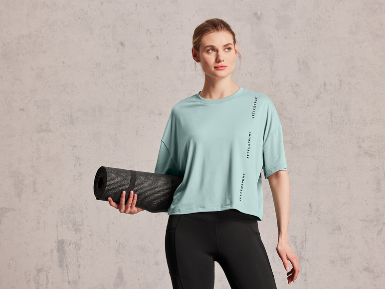 CRIVIT by Jette Sport Damen Funktionsshirt, schnelltrocknend