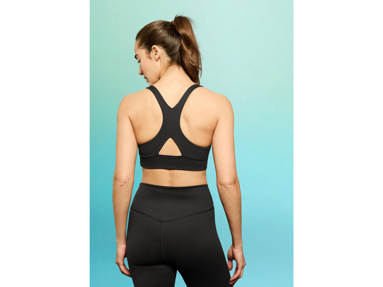 CRIVIT Damen Sportbustier, Medium-Level, mit dynamischer Kühltechnologie