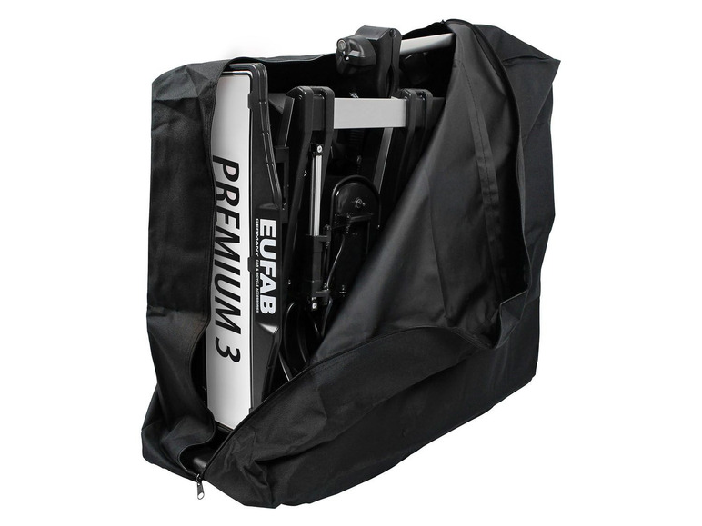 EUFAB Heckträger »Premium III«, für 3 Räder, Abklappmechanismus, abschließbar