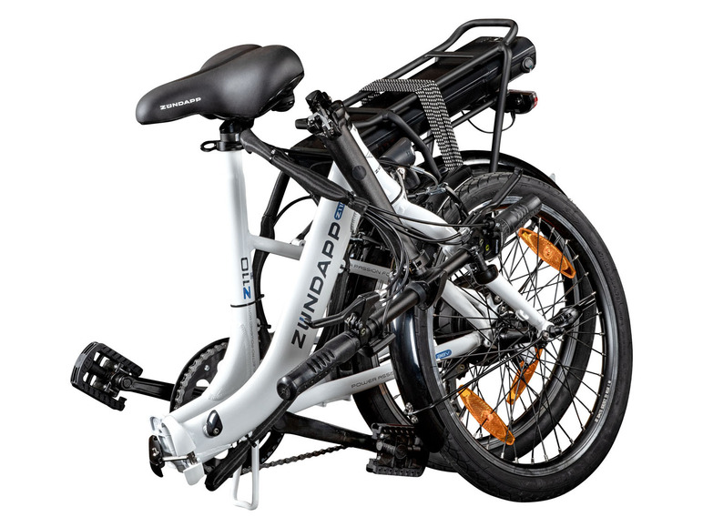 Zündapp Faltrad E-bike Klapprad Pedelec »Z110«, 20 Zoll, StVZO, Tiefeinsteiger