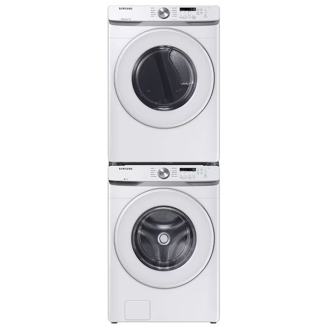 Samsung 4.5-cu ft High Efficiency Stackable Front-Load Washer (White) ENERGY STAR