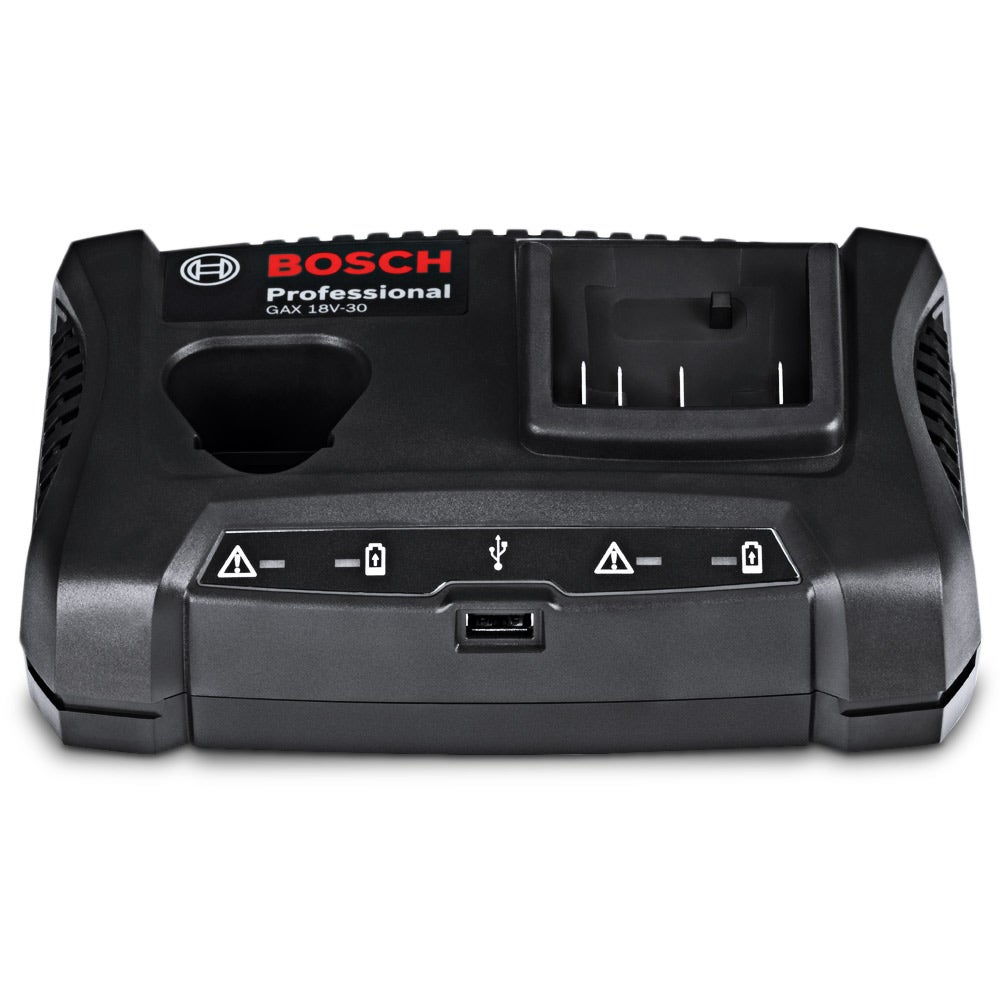 BOSCH 12V-18V Multivolt Battery Charger GAX 18V-30 1600A011AB