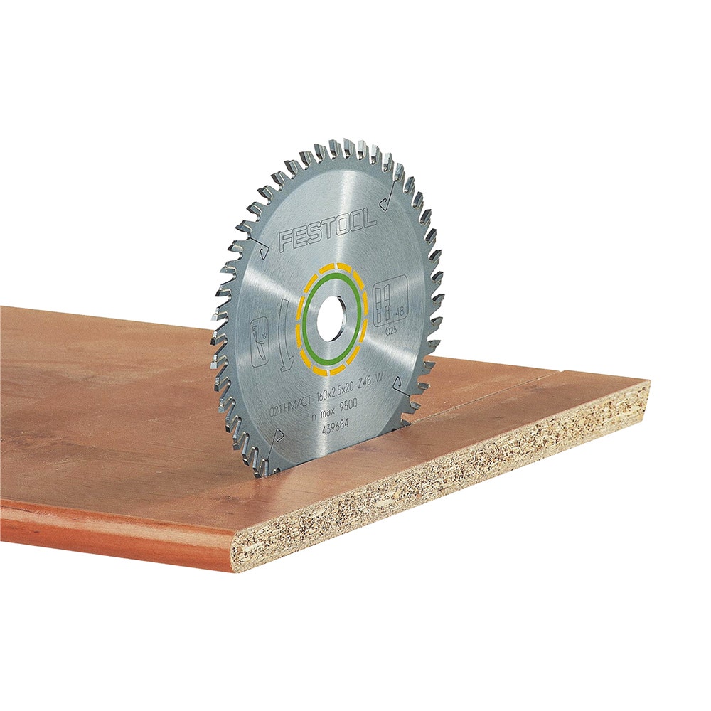 FESTOOL 216mm 60T TCT Circular Saw Blade for Veneered Panel Cutting