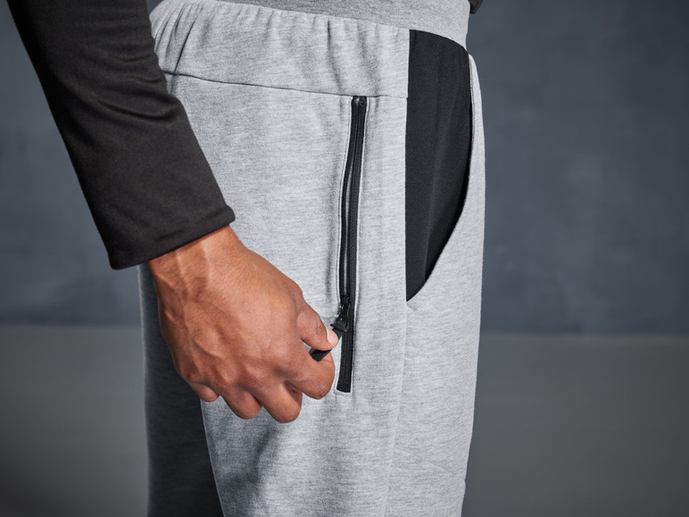 CRIVIT Herren Sweathose mit HeiQ Mint Technologie