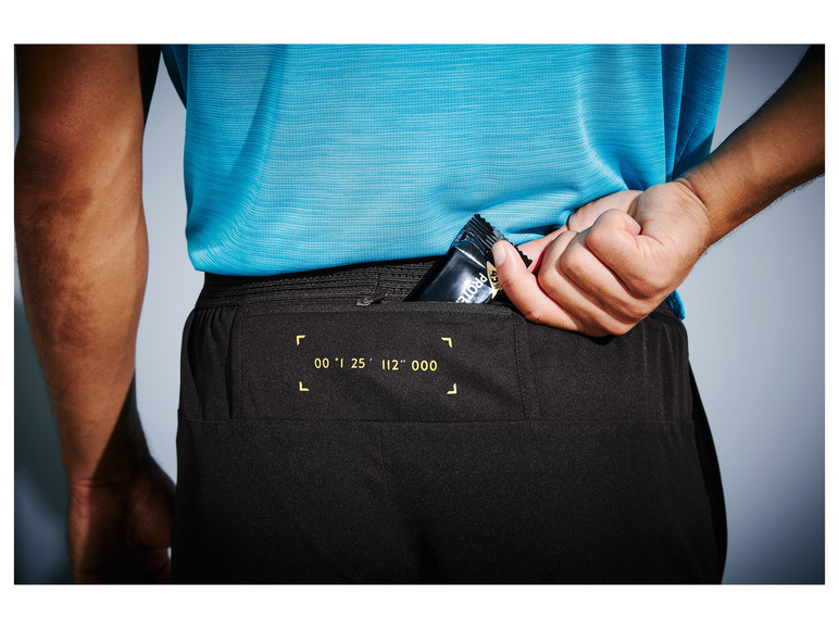 CRIVIT Herren Funktionsshorts, schnelltrocknend und feuchtigkeitsableitend