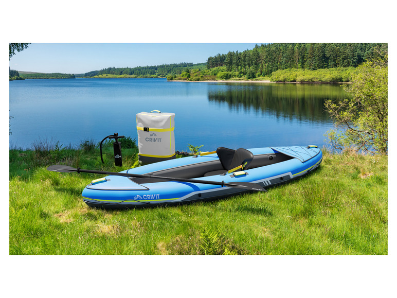 CRIVIT Kajak aufblasbar Touring 1-Sitzer