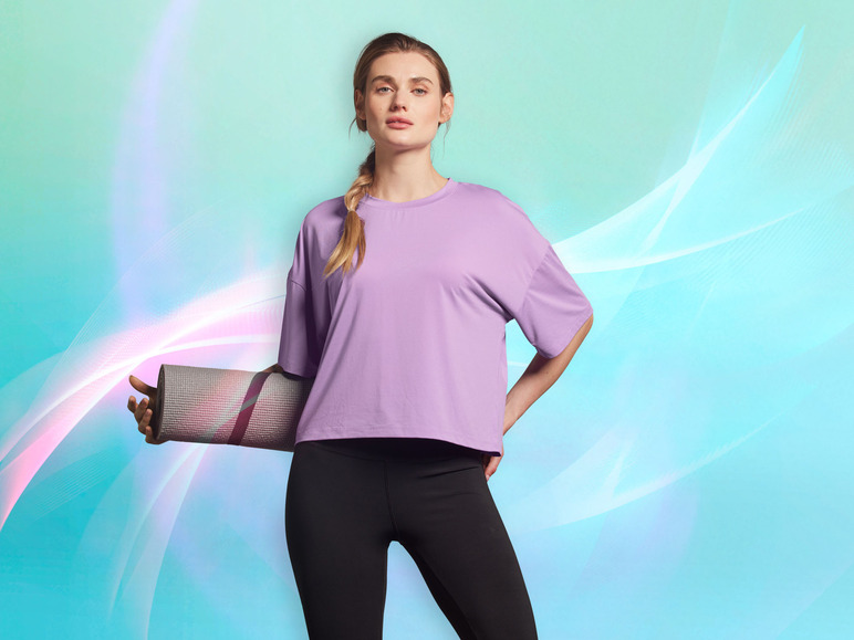 CRIVIT Damen Funktionsshirt mit dynamischer Kühltechnologie