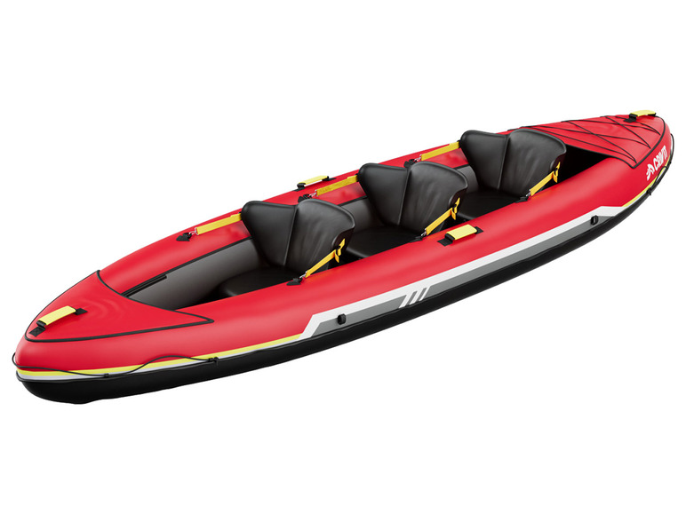 CRIVIT Kajak aufblasbar Touring, 3-Sitzer