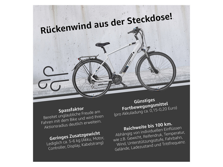 TELEFUNKEN E-Bike Trekkingrad »XC941 Expedition«, 28 Zoll