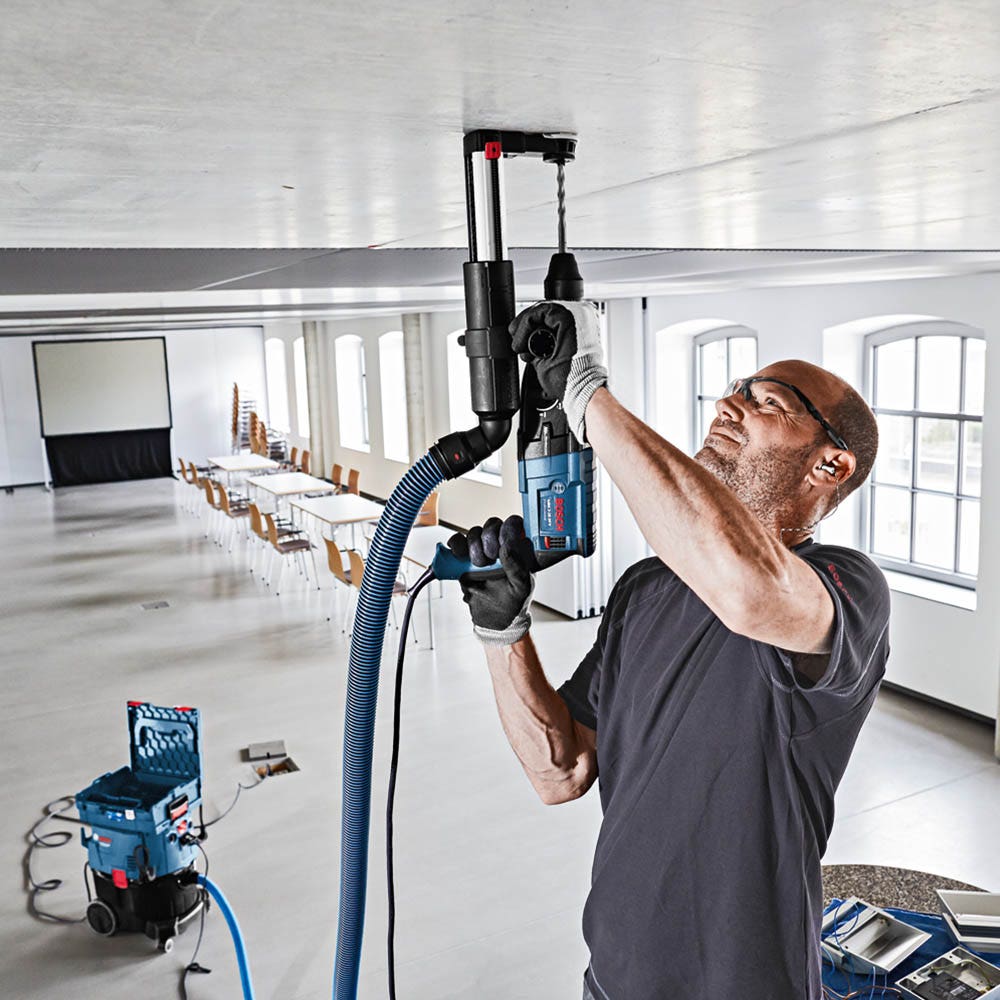 BOSCH Dust Extraction Rotary Hammer Attachment suits SDS-Plus Hammers
