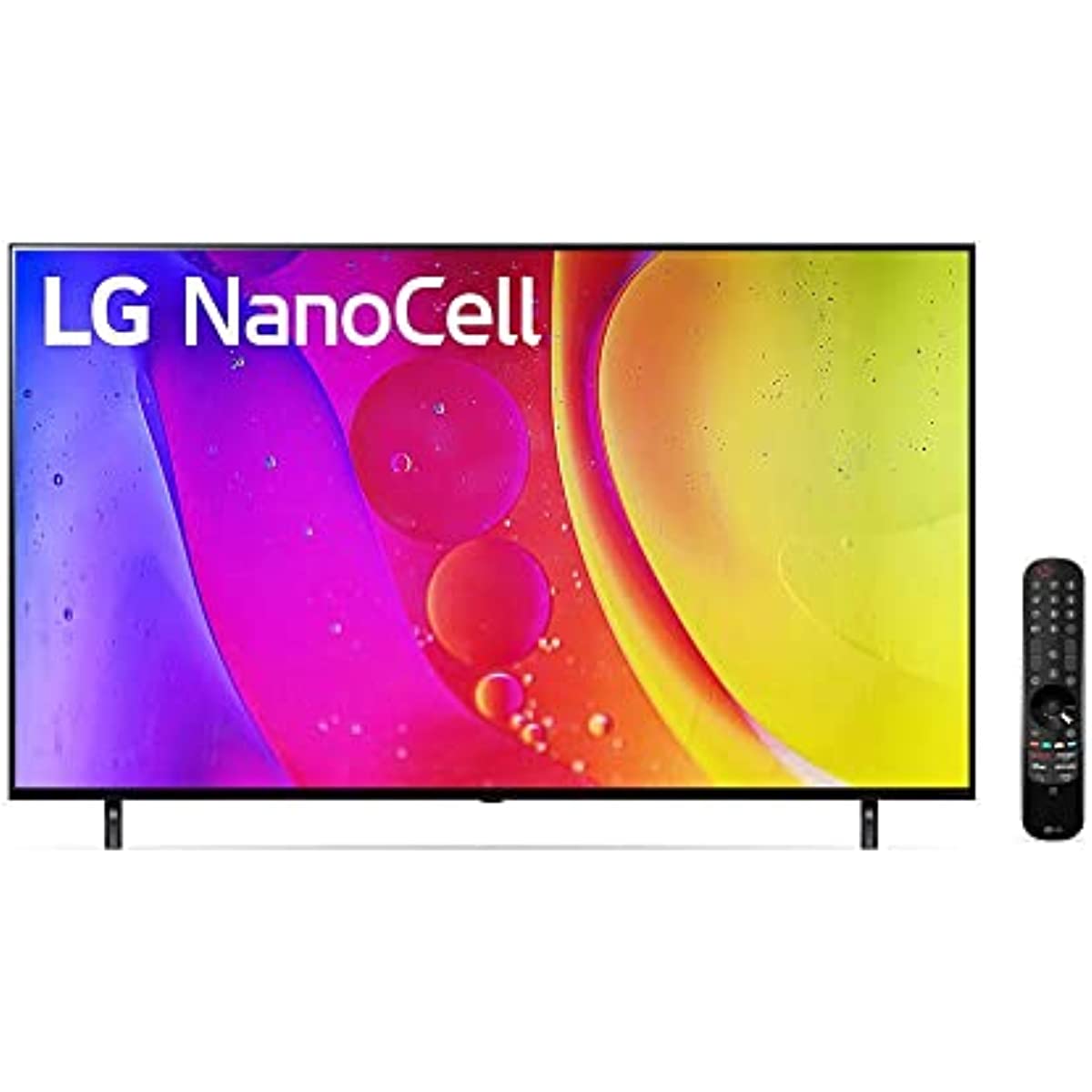 Smart TV LED 55' 4K UHD LG 55NANO80SQA NanoCell - IA LG ThinQ, Alexa