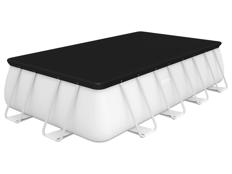 Bestway Power Steel™ Frame Pool Komplett-Set, eckig