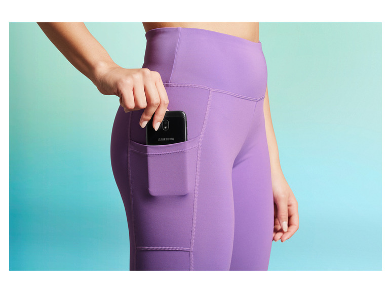 CRIVIT Damen Funktionstights mit dynamischer Kühltechnologie