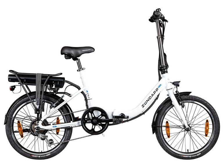 Zündapp Faltrad E-bike Klapprad Pedelec »Z110«, 20 Zoll, StVZO, Tiefeinsteiger