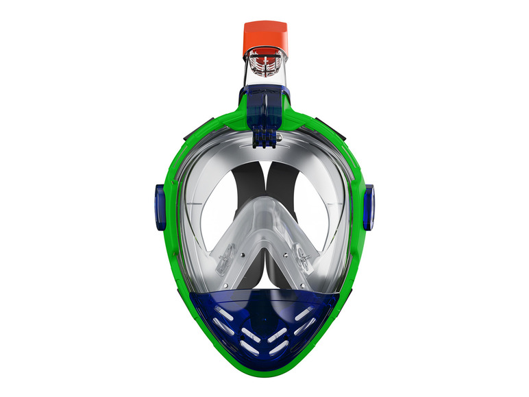 CRIVIT Schnorchelmaske, multifunktional, 180°-Sichtfeld