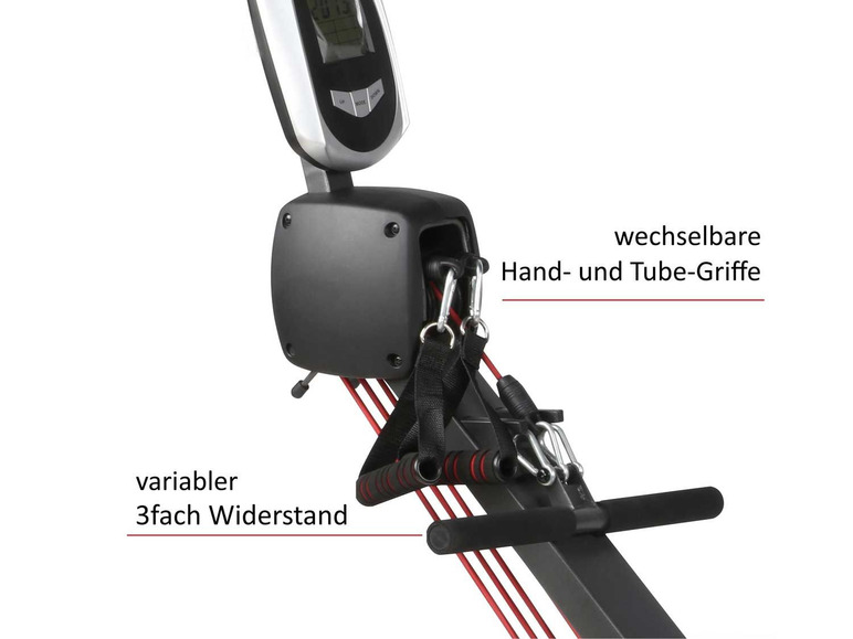 body coach Multifunktions-Rudergerät mit Widerstandsbändern