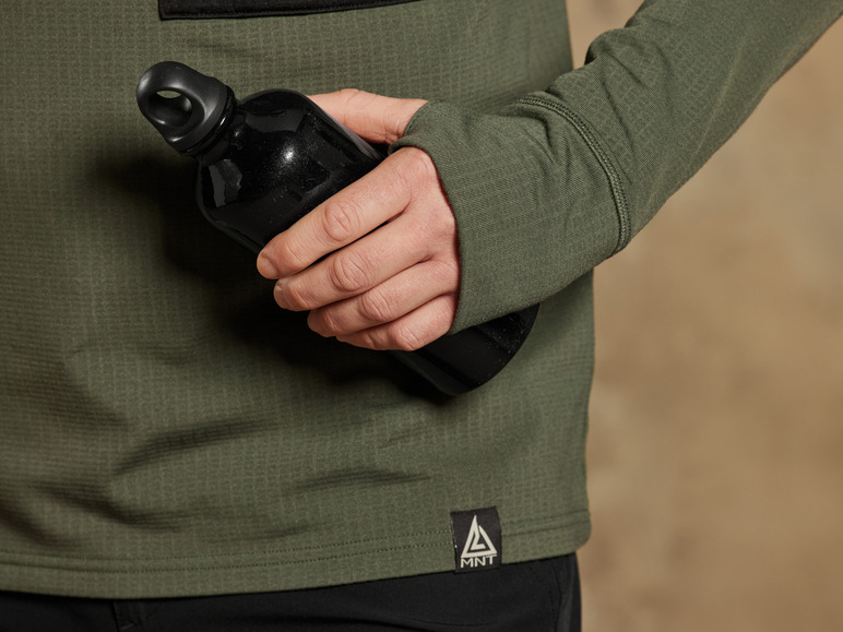 CRIVIT Herren Funktionsshirt mit Fleece-Innenseite