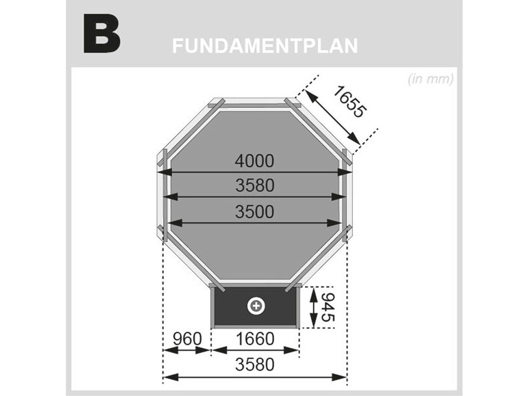 Karibu Karibu Holzpool »Classic«, wahlweise mit Sonnenterrasse
