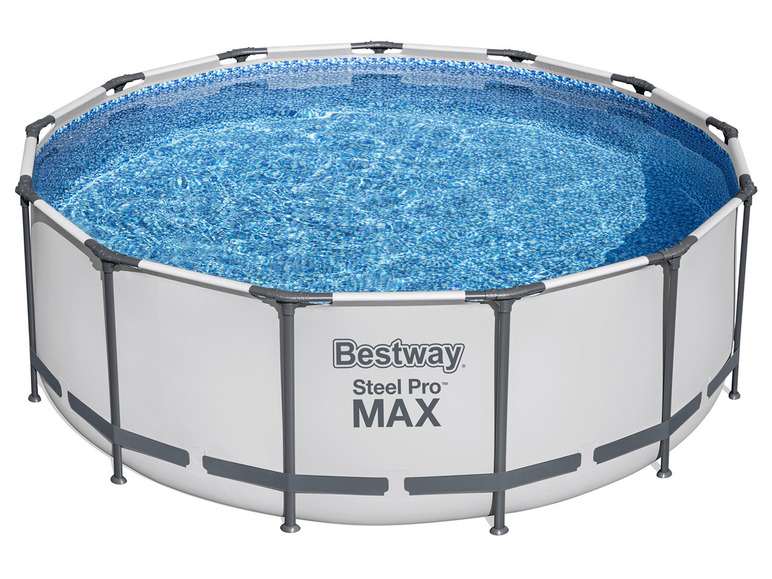 Bestway Bestway Steel ProMAX Stahlrahmenpool-Set mit Filterpumpe