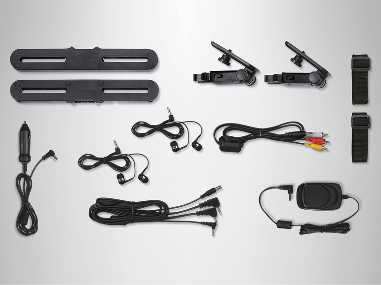 SILVERCREST® Tragbarer DVD-Player »SPDP 18 A1«, mit 2 Bildschirmen