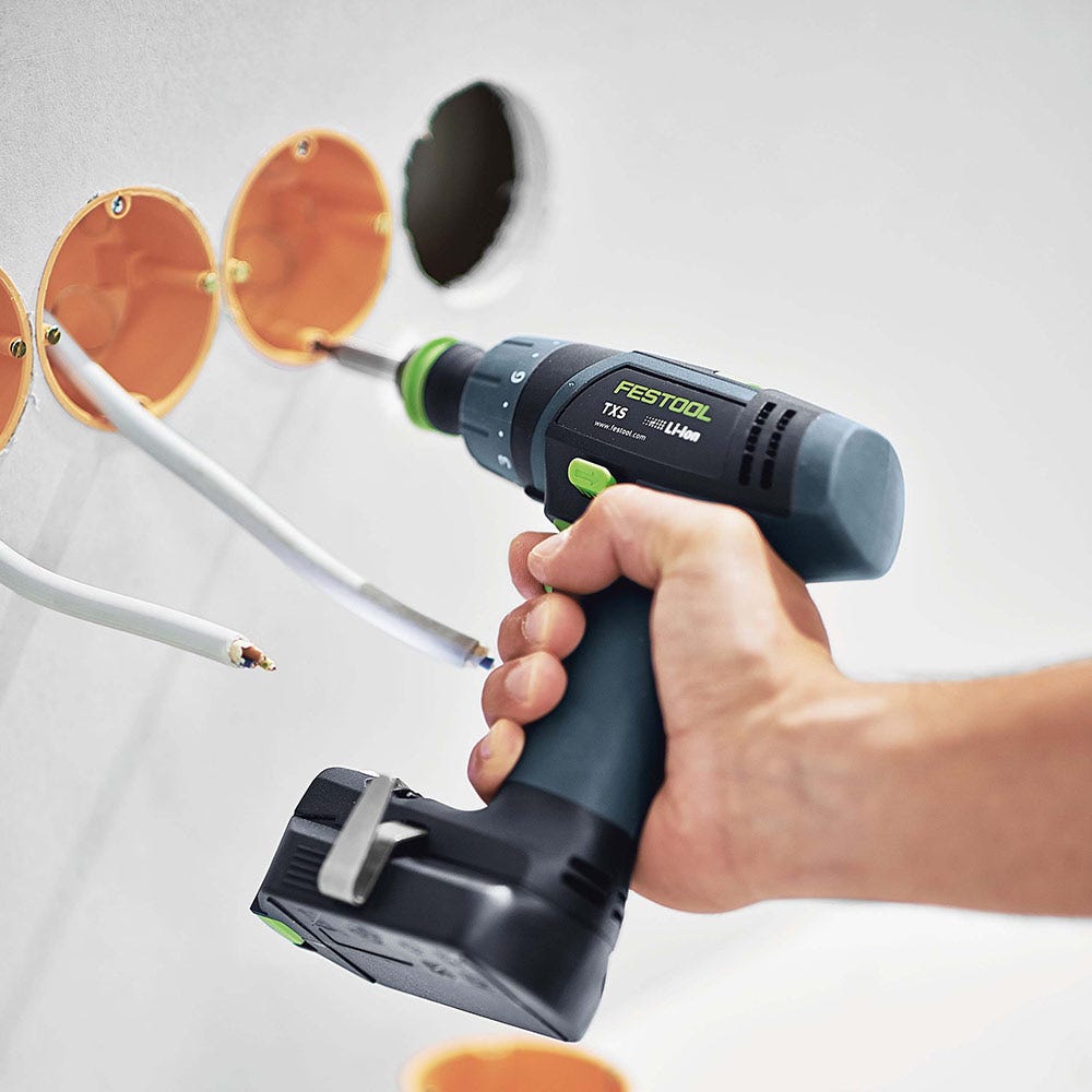 FESTOOL 10.8V 2 x 2.6Ah 10mm Drill Driver Kit 576104