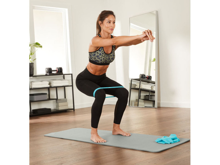 CRIVIT Fitnessbänder-Set, 4-teilig