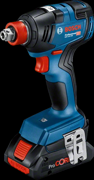 BOSCH COMBI-KIT 3 OUTILS 18V : GSB 18V-45 + GDX 18V-200 + GWS 18V-7 + 2 batteries 5,0 AH + GAL 18V-40 + SAC M (C) PRO