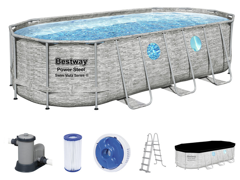 Bestway Bestway Power Steel Swim Vista 549x274x1 22 oval