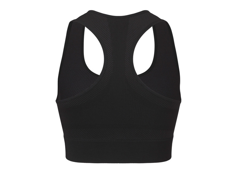 CRIVIT Damen Sport Bustier, Medium-Level, Seamless