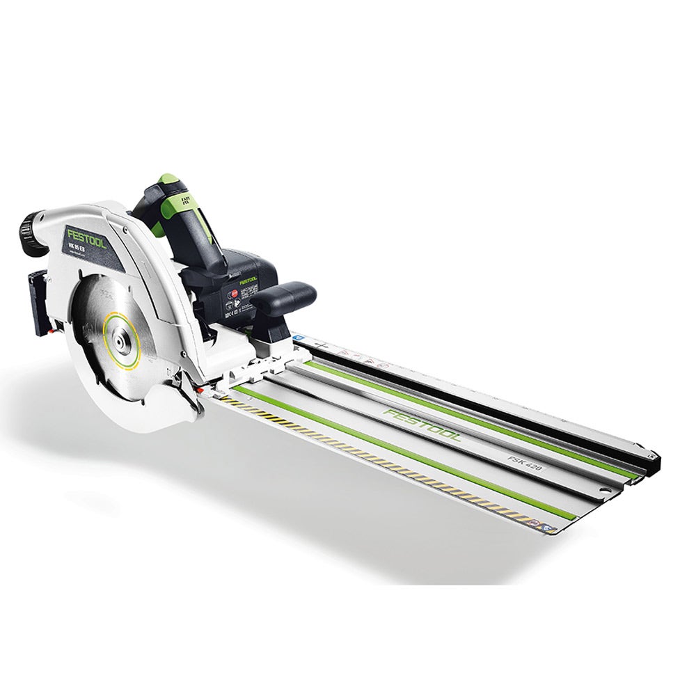 FESTOOL 2300W 230mm Circular Saw in Systainer w/ 420mm Cross Cut Rail 576143