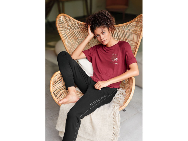 CRIVIT by Jette Sport Damen Sweathose, mit Baumwolle