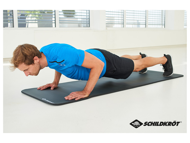 Schildkröt Fitnessmatte, 10 mm, mit Tragegurt