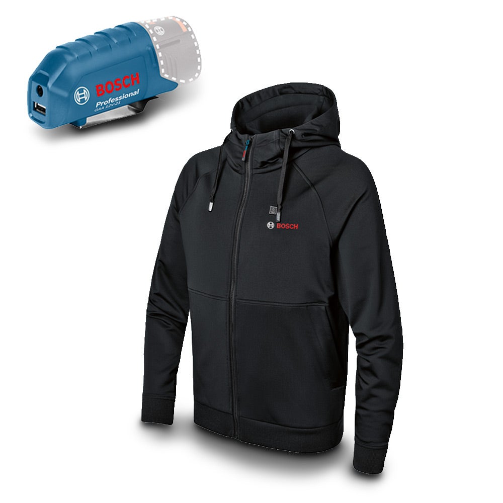 BOSCH 12V Hoodie Jumper Skin - Black 06188000EP