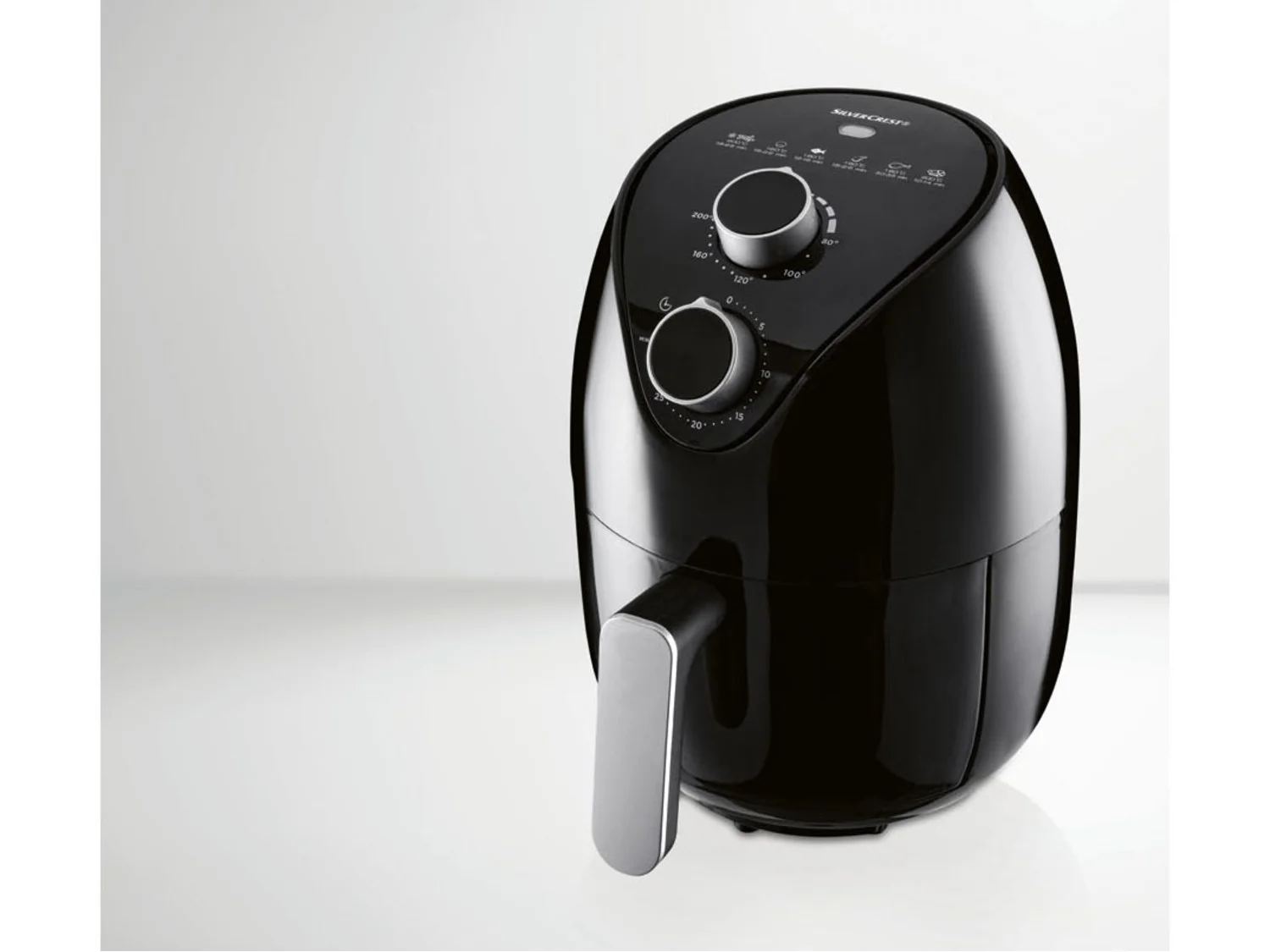 SILVERCREST® KITCHEN TOOLS hot air fryer »SHLF 1000 A1«, 1000 W, with timer