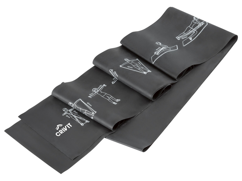 CRIVIT Fitnessbänder-Set, 4-teilig