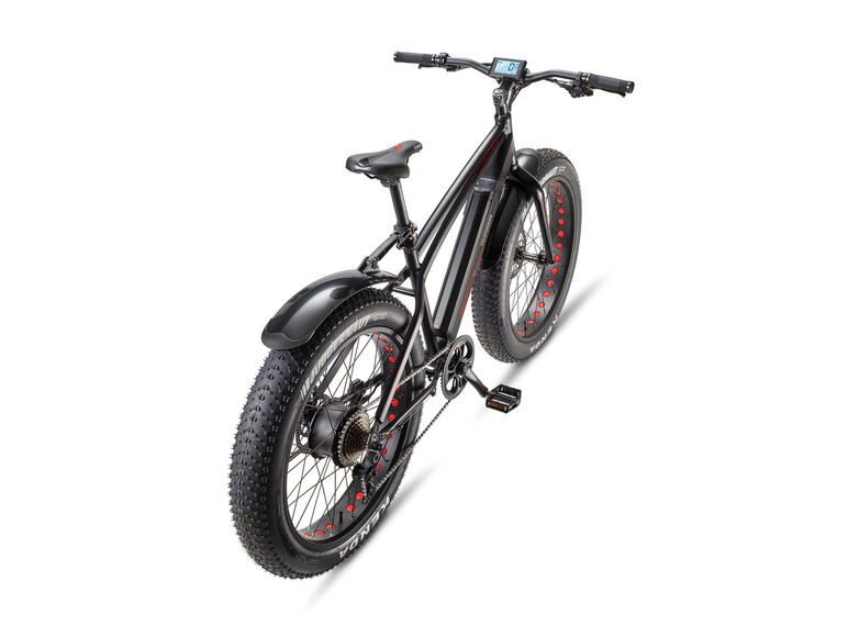 TELEFUNKEN E-Bike Fat Bike Aufsteiger FM350 26 Zoll schwarz