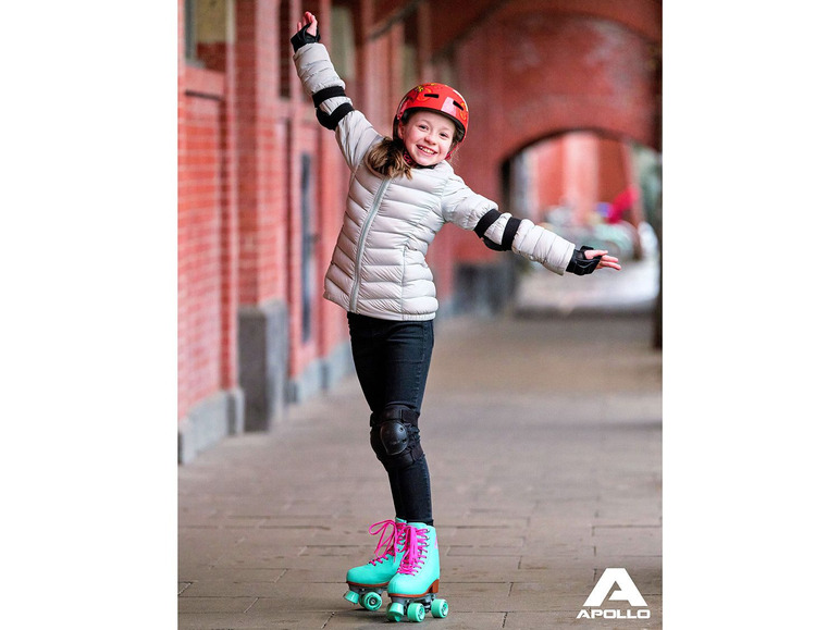 Apollo Apollo Rollschuhe »Disco Quads«, größenverstellbar, Größe 31 - 42, ab 6 Jahren