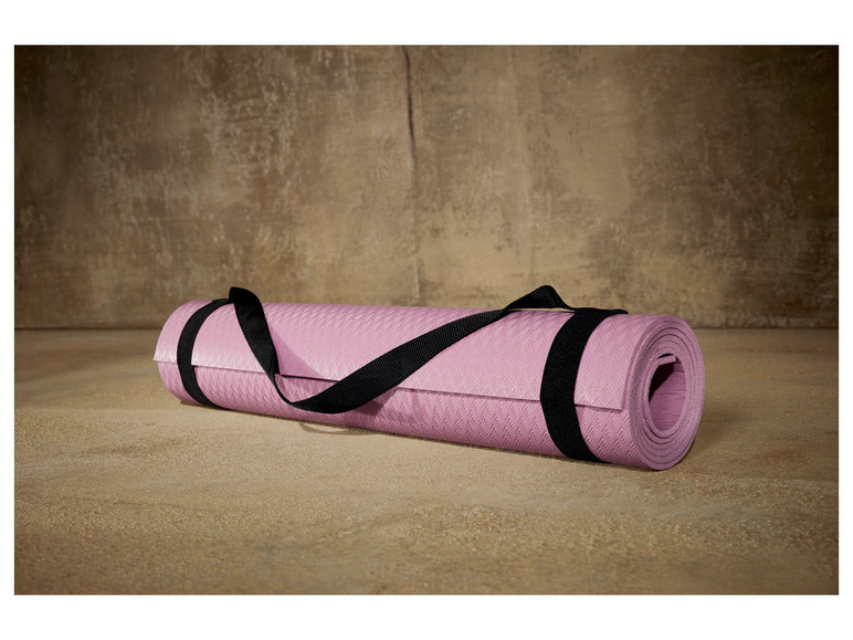 CRIVIT Yogamatte 180 x 60 cm, mit Tragegurt